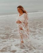 Mama Rentals Madeleine ivory lace midi dress Review