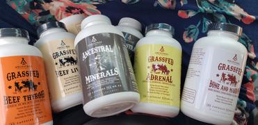 Ancestral Supplements Grass Fed Adrenal Cortex With Liver by Ancestral Supplements Review