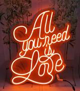 Color & Light All You Need Is Love - LED Neon Sign Review
