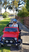 Kids Car Sales Big 2-Seat Beach-Cruiser 12v Kids Ride-On SUV w/ Remote - Red Review