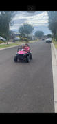Kids Car Sales Big 2-Seat Trail-Cat 24v Kids Ride-On Buggy w/ Remote - Pink Review