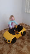 Kids Car Sales Audi R8 Licensed Yellow 12v Ride-On Kids Car Review