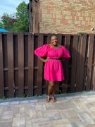 SETSOFRAN London Pink Poplin Dress Puff-sleeved Review