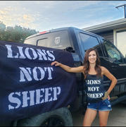 Lions Not Sheep LIONS NOT SHEEP Flag Review