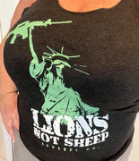 Lions Not Sheep LADY LIBERTY Womens Tank Review