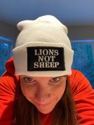 Lions Not Sheep LIONS NOT SHEEP OG Cuffed Beanie (White) Review