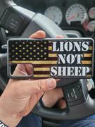 Lions Not Sheep LIONS NOT SHEEP OG VINYL STICKER Review