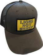 Lions Not Sheep Lions Not Sheep OG Hat (Grey/Yellow Patch) Review