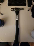 ToolBarn 16 Fiberglass Hybrid Handle 14 oz. Titanium Head Round Smooth Face Straight Claw Hammer Review