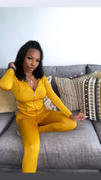 Luxe Babe Kollection Luxe Tracksuit (Mustard) Review