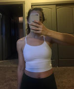 Senita Athletics Ava Crop Top - White Review