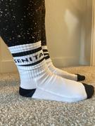 Senita Athletics Senita Crew Socks - White/Black Review