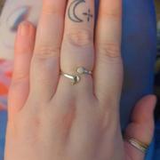 romanticwork Dainty Semicolon Ring, Semicolon Jewelry, Semi colon Ring, Sterling Silver Dainty Ring Review