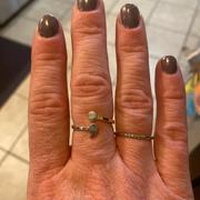 romanticwork Dainty Semicolon Ring, Semicolon Jewelry, Semi colon Ring, Sterling Silver Dainty Ring Review