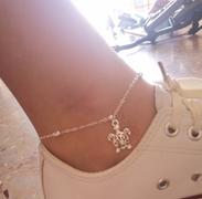 romanticwork Filigree Turtle Anklet Sterling Silver Beaded Sea Turtle Charm Anklet Review