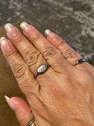 romanticwork 925 Sterling Silver Personalized Birth Flower Ring Wildflower Ring Gift for Mother Review