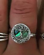 romanticwork Tree of Life Urn Ring for Ashes Sterling Silver Abalone Shell Tree of Life Cremation Jewelry for Ashes Memory Jewelry Review