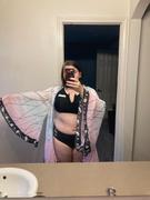 INSWEAR Women Demon Slayer: Kimetsu no Yaiba Kochou Shinobu Cosplay Dereviated Splitted Swimsuit with Strapped Butterfly-Printed Yarn Coat Review