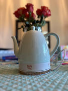 Pinky Up Tea Noelle Ceramic Electric Tea Kettle in Mint Review