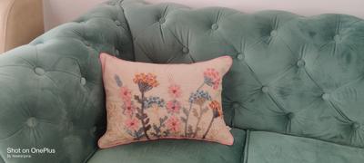 The Wishing Chair Statice Embroidered Cushion Cover Review