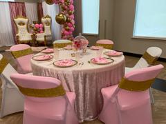 Urquid Linen Panne (Crush) Velvet Table Linen in Pink Review