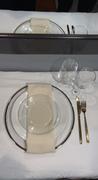 Urquid Linen Premium Polyester (Poplin) Table Napkin in Taupe 1348 Review