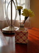 MUSUBI KILN Baizan Kiln Red Shippou Tobe Japanese Flower Vase Review