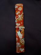 MUSUBI KILN Issou Spring Flowers Nishijin Ori Brocade Chopsticks Case Review