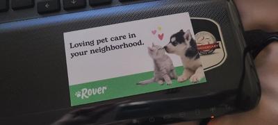The Rover Store Pet Care Promo Cards - All Services Listed (250 cards) Review
