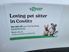 The Rover Store ‘Pet Sitter’ Neighborhood Promo Car Door Magnet Review