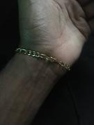 BALANZI Figaro Bracelet (Gold) 5MM Review