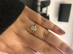 KAVALRI Noelle Oval Diamond Engagement Ring Setting Review
