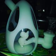 Everything 420 Glow In The Dark Silicone Dino Egg Mini Bong - 5in Review