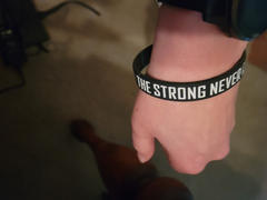 Backbone Swag Strong Never Quit - Wristband Review