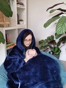 kuddly Black Sherpa Hoodie Blanket Review