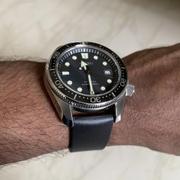 WatchObsession Hirsch PURE Natural Rubber Watch Strap - Black Review