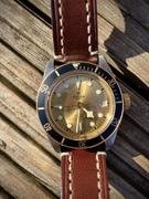 WatchObsession Hirsch LIBERTY Strap - Leather Watch Strap in BROWN Review