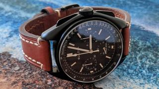 WatchObsession Hirsch LIBERTY Gold Brown Leather Watch Strap Review