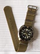 WatchObsession NATO Watch Strap in KHAKI with Polished Buckle and Keepers Review