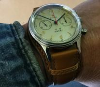 WatchObsession Rios1931 TULA Genuine Russia Leather Bund Watch Strap in HONEY Review