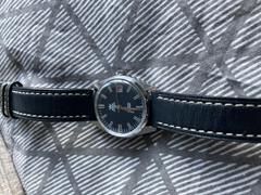 WatchObsession Di-Modell JUMBO Calf Leather Watch Strap in BLUE Review