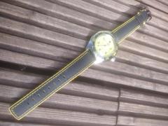 WatchObsession Hirsch Performance ROBBY Sailcloth Effect Watch Strap in BLACK / YELLOW Review