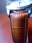 WatchObsession Hirsch PAUL Alligator Embossed Performance Watch Strap in HONEY Review