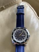 WatchObsession Di-Modell TRAVELLER PU Nylon Waterproof Watch Strap in BLUE Review