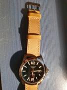 WatchObsession Pebro VINTAGE Leather Watch Strap in MUSTARD Review