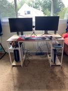 Bestier Home Office Desk with Adjustable Shelves Review