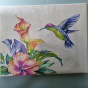 Paint Plot Australia Hummingbird and Flower kit Review