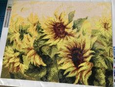 Paint Plot Australia Sunny Sunflowers diamonds Review