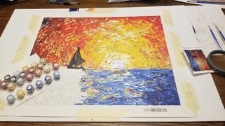 Paint Plot Australia Sunset Sailing kit Review