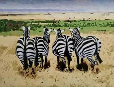 Paint Plot Australia Zebras in Africa kit Review